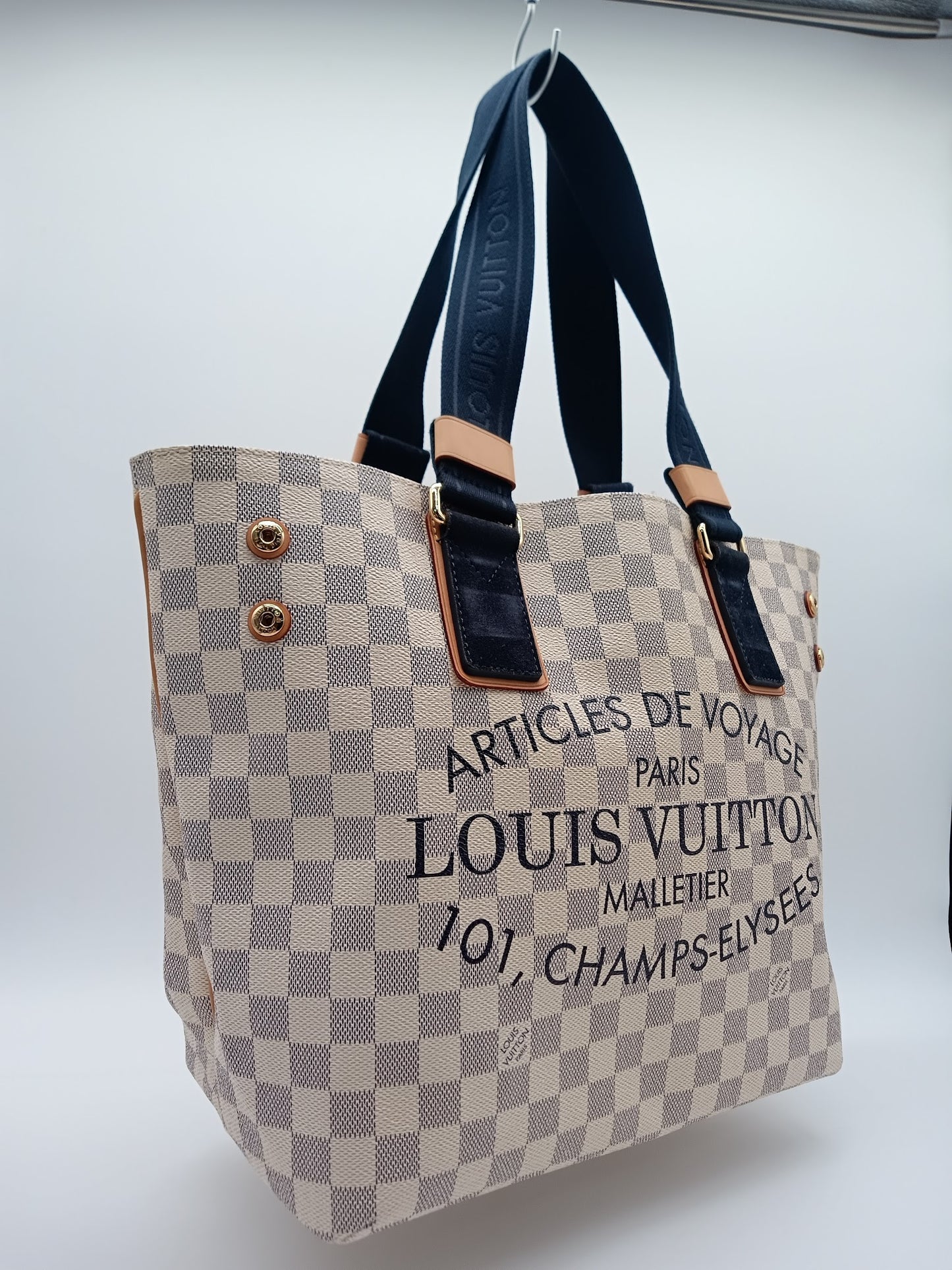 LOUIS VUITTON Azur Plan Soleil Cabas PM