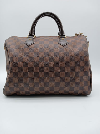 LOUIS VUITTON Damier Speedy Bando 30
