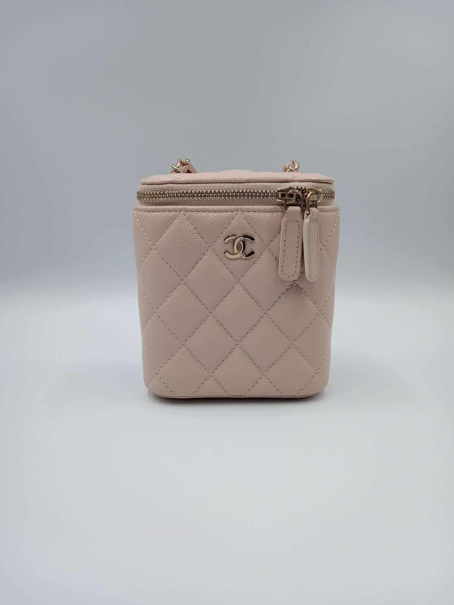 CHANEL Caviar Mini Square Vanity