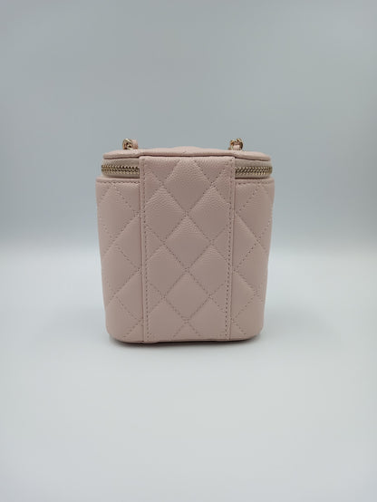 CHANEL Caviar Mini Square Vanity