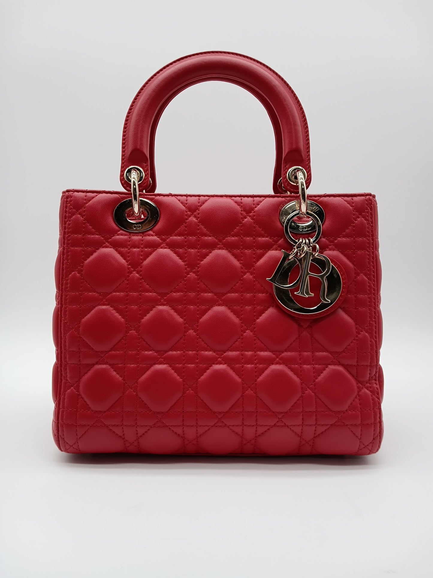 DIOR Lambskin Lady Dior Cannage