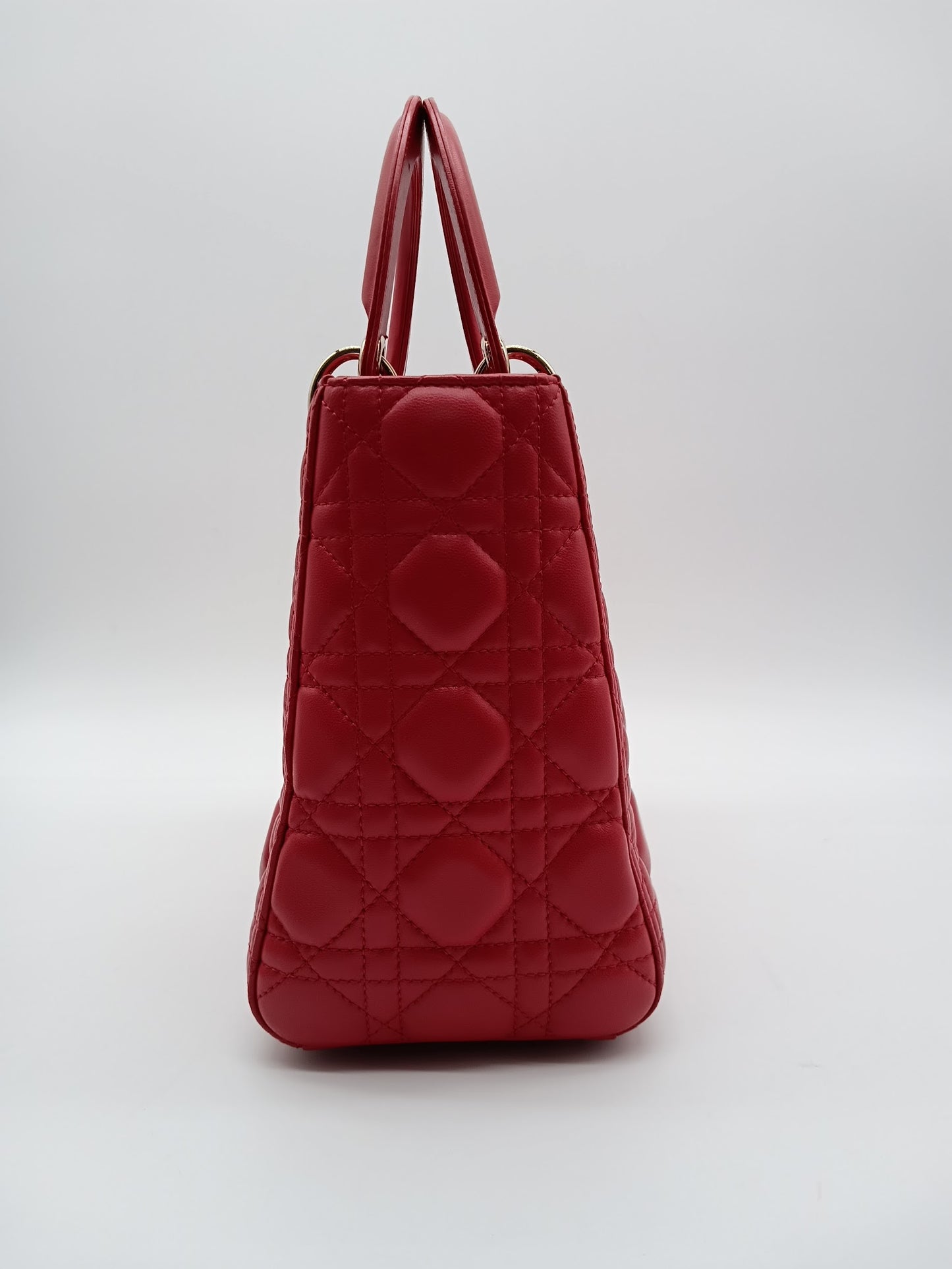 DIOR Lambskin Lady Dior Cannage