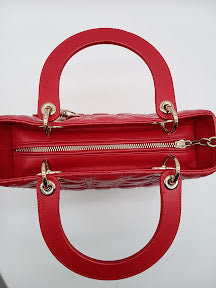 DIOR Lambskin Lady Dior Cannage