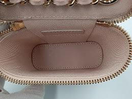 CHANEL Caviar Mini Square Vanity