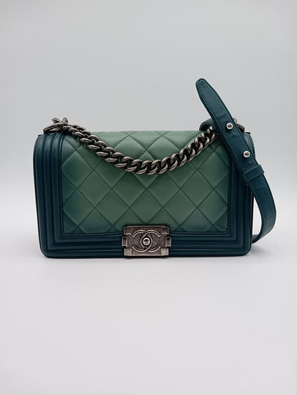 CHANEL Lambskin Quilted Leboy
