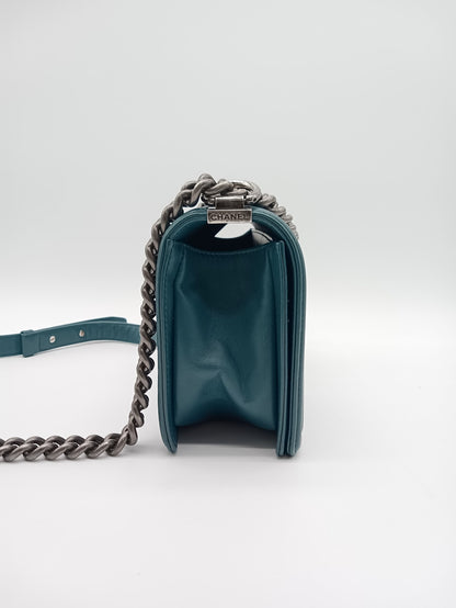 CHANEL Lambskin Quilted Leboy