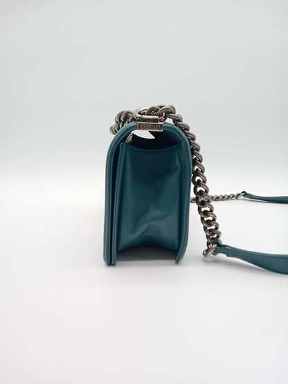 CHANEL Lambskin Quilted Leboy