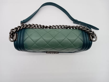 CHANEL Lambskin Quilted Leboy