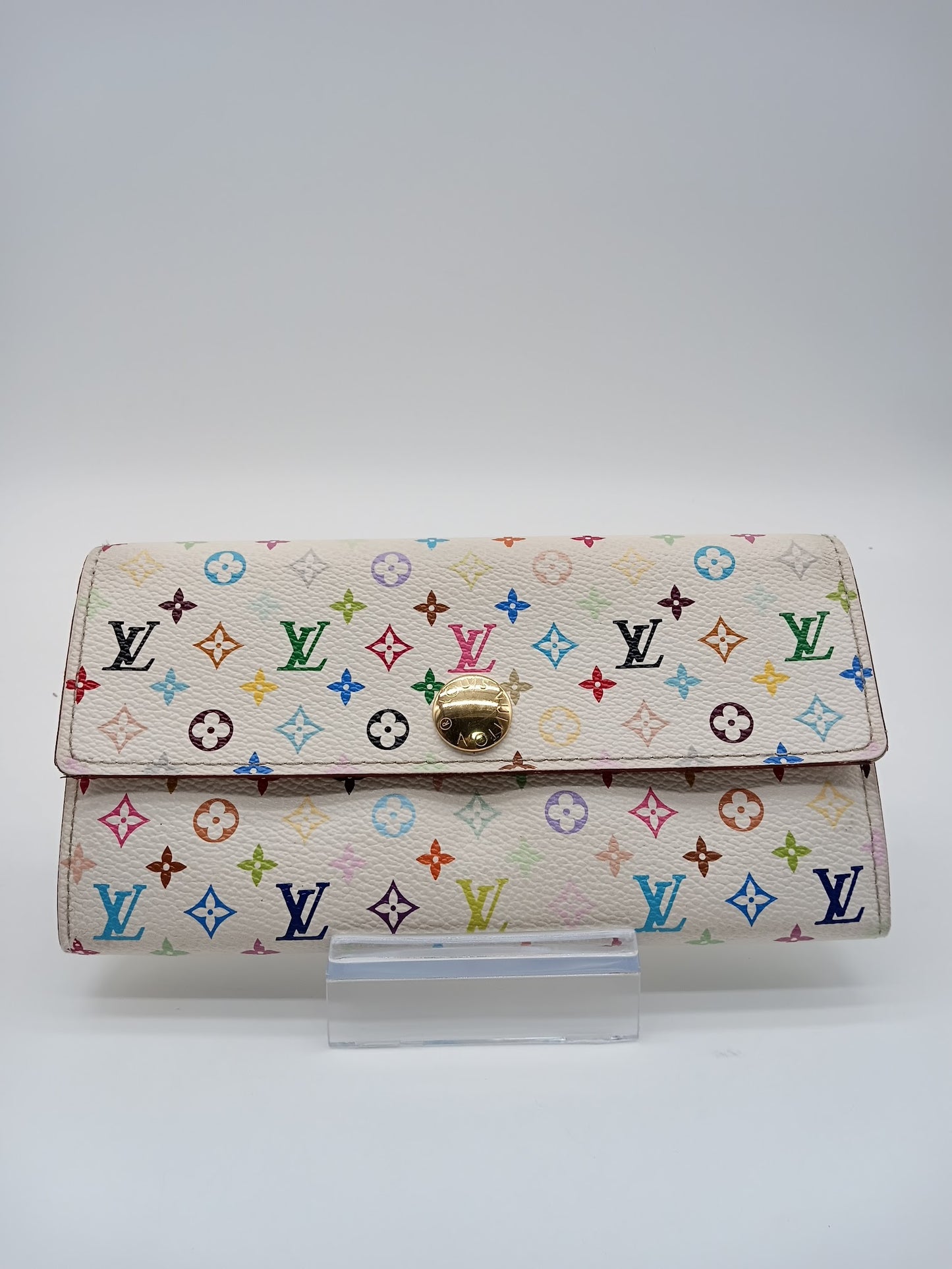 LOUIS VUITTON Monogram Multicolor Sarah Wallet