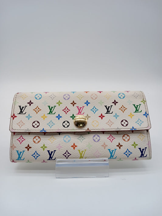 LOUIS VUITTON Monogram Multicolor Sarah Wallet
