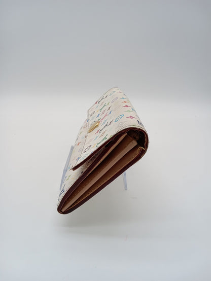 LOUIS VUITTON Monogram Multicolor Sarah Wallet