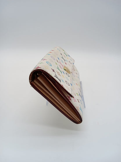 LOUIS VUITTON Monogram Multicolor Sarah Wallet