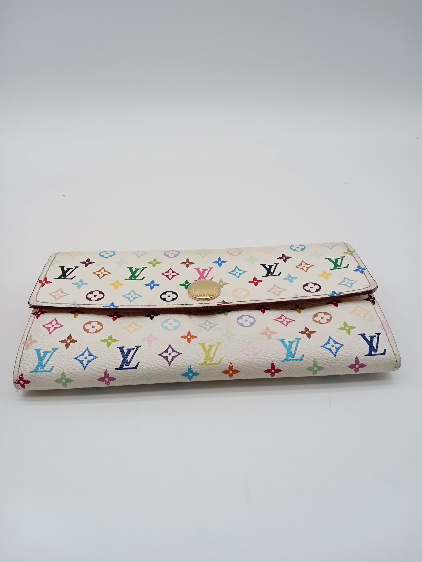 LOUIS VUITTON Monogram Multicolor Sarah Wallet