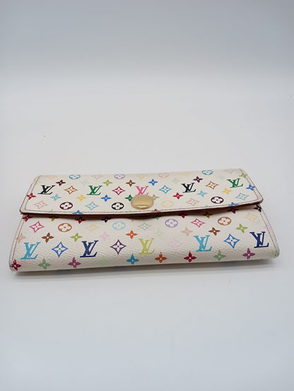 LOUIS VUITTON Monogram Multicolor Sarah Wallet