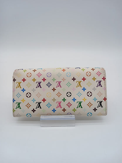LOUIS VUITTON Monogram Multicolor Sarah Wallet