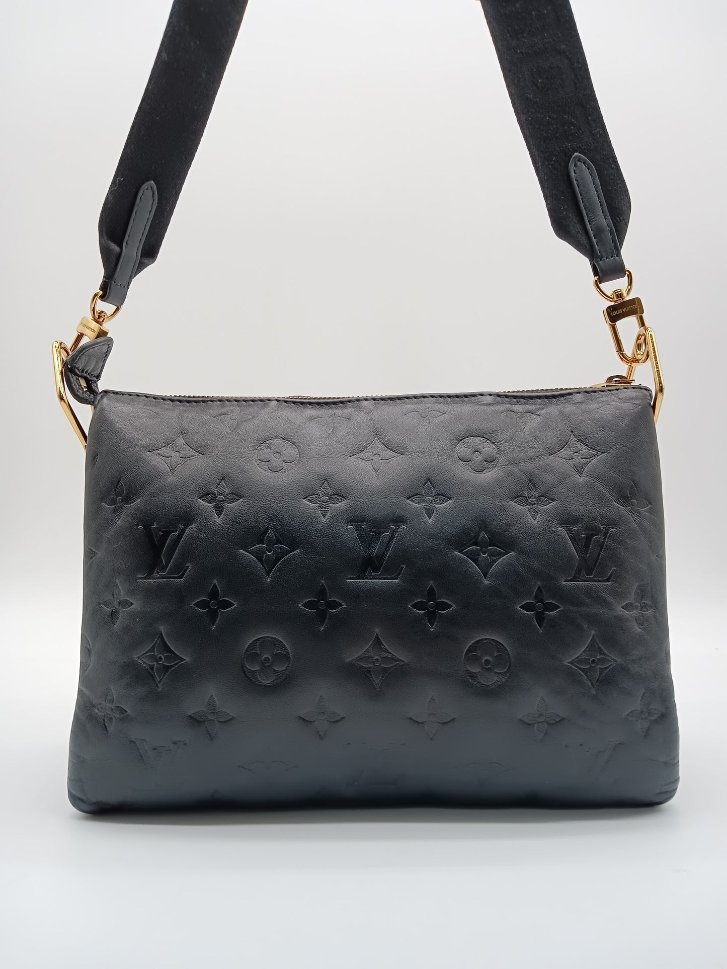 LOUIS VUITTON Embossed Monogram Cousin PM