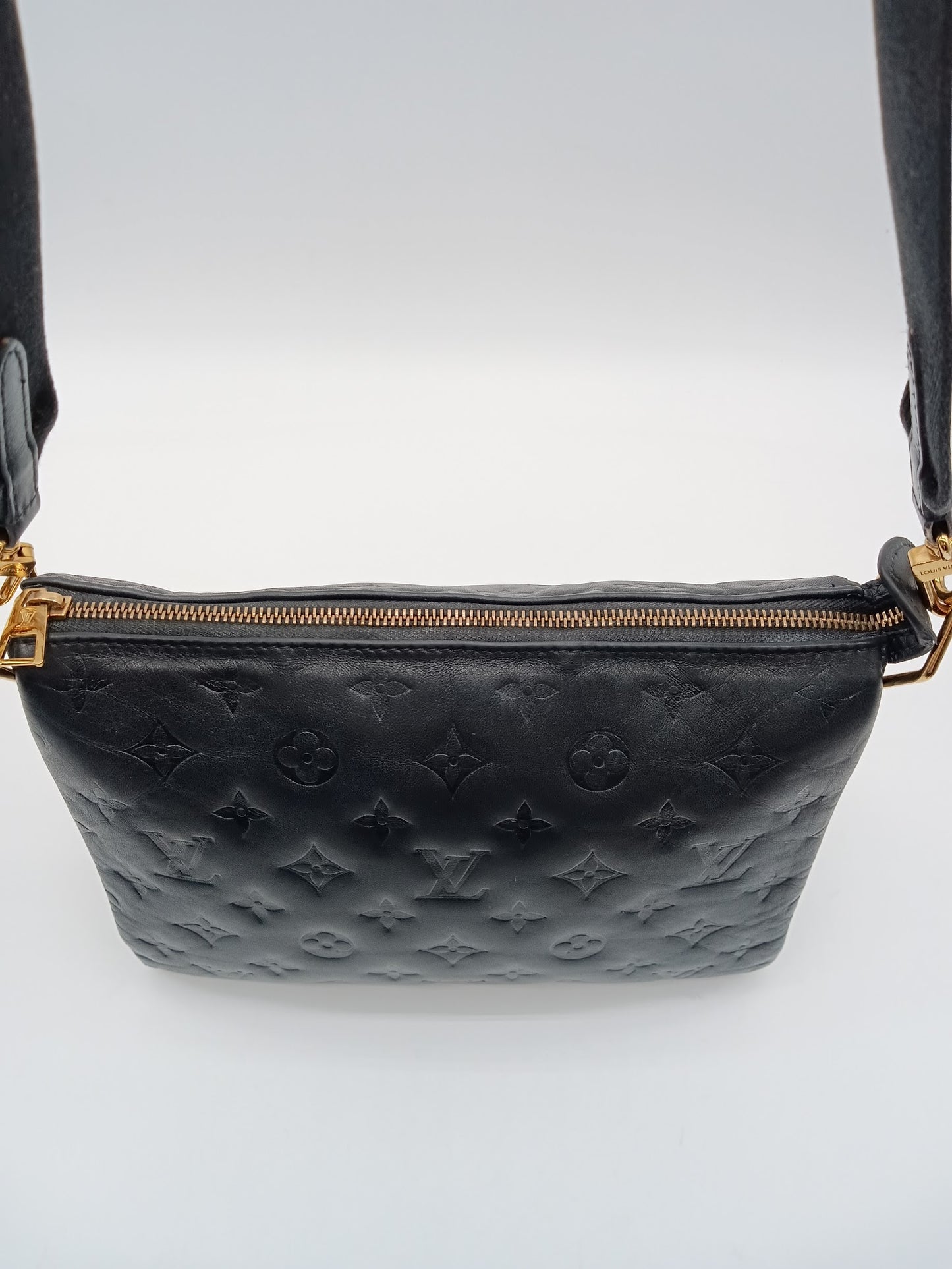 LOUIS VUITTON Embossed Monogram Cousin PM