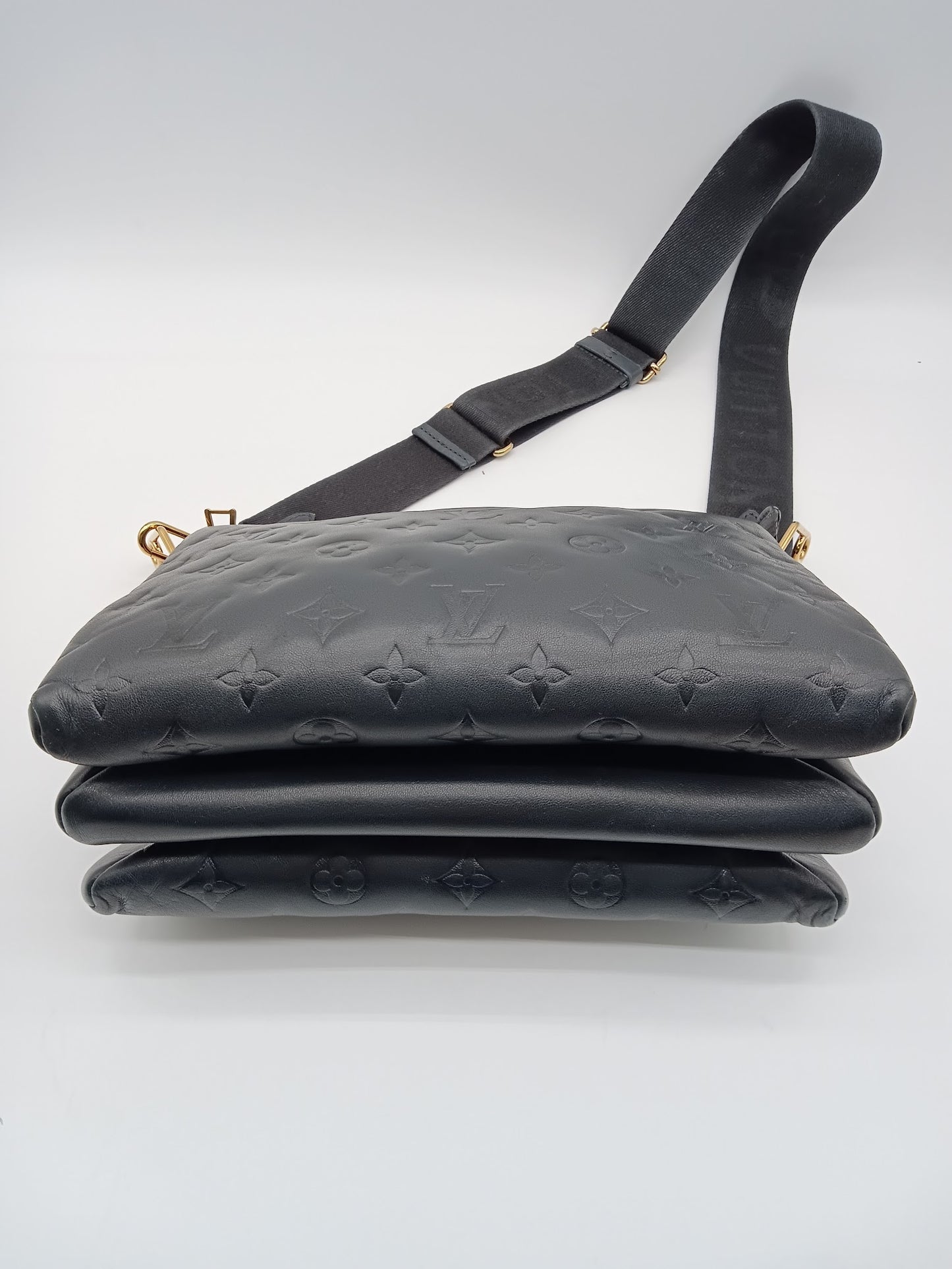 LOUIS VUITTON Embossed Monogram Cousin PM