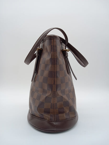 LOUIS VUITTON Damier Marais Bucket