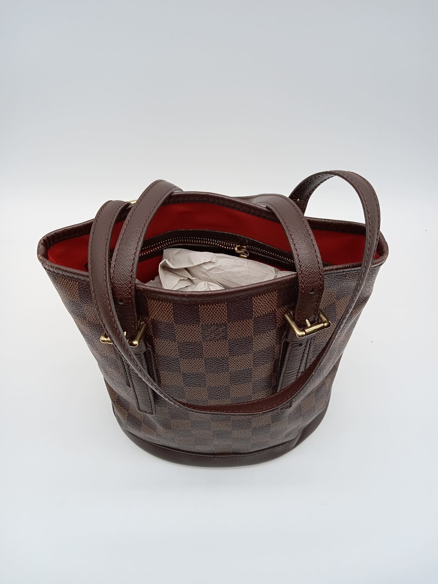 LOUIS VUITTON Damier Marais Bucket