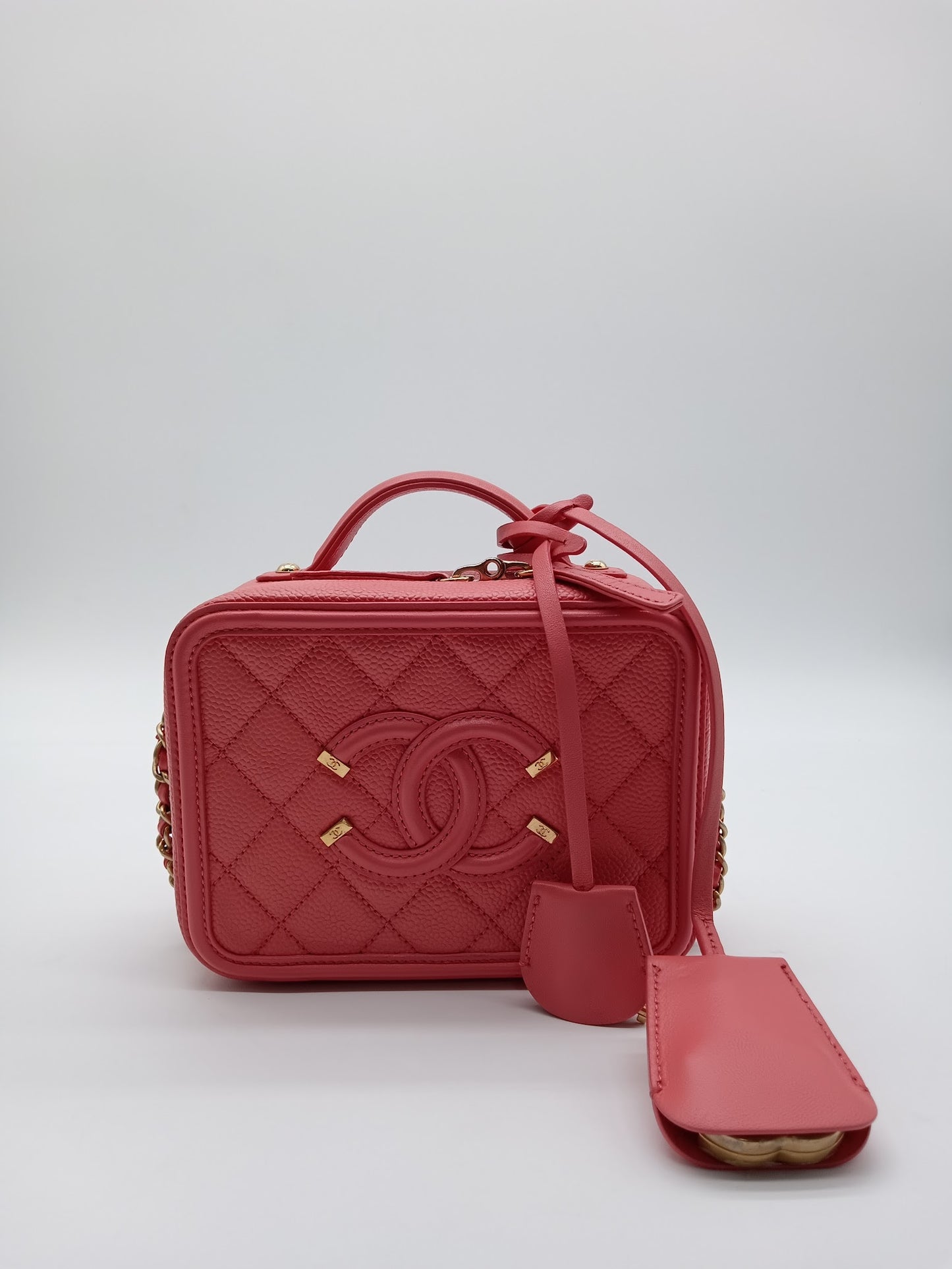 CHANEL Caviar Filigree Vanity
