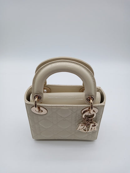 DIOR Lady Dior Patent Mini