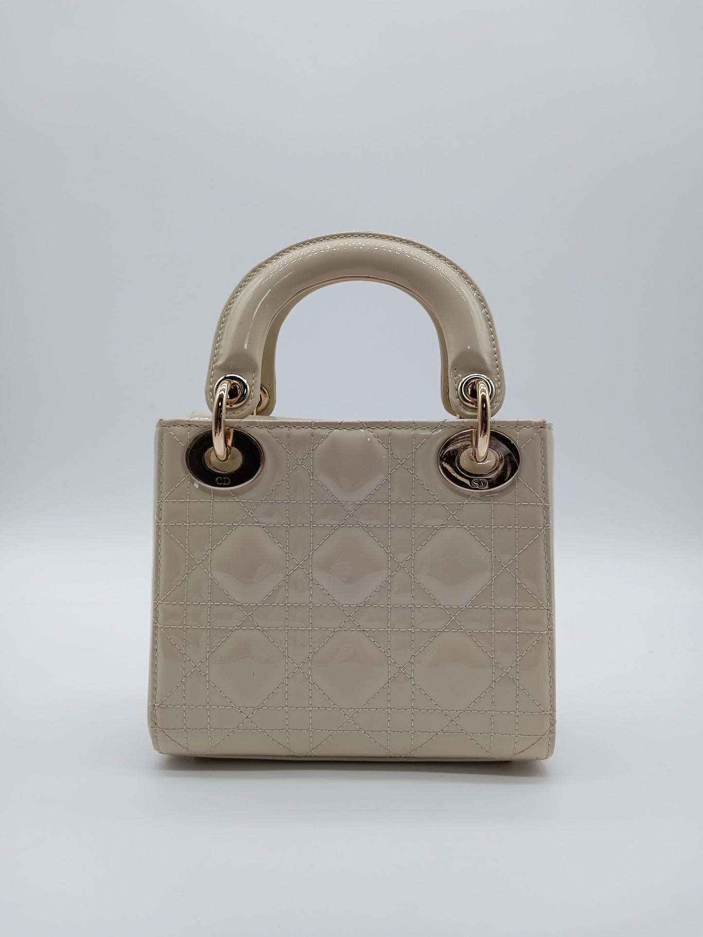 DIOR Lady Dior Patent Mini