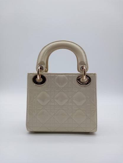 DIOR Lady Dior Patent Mini