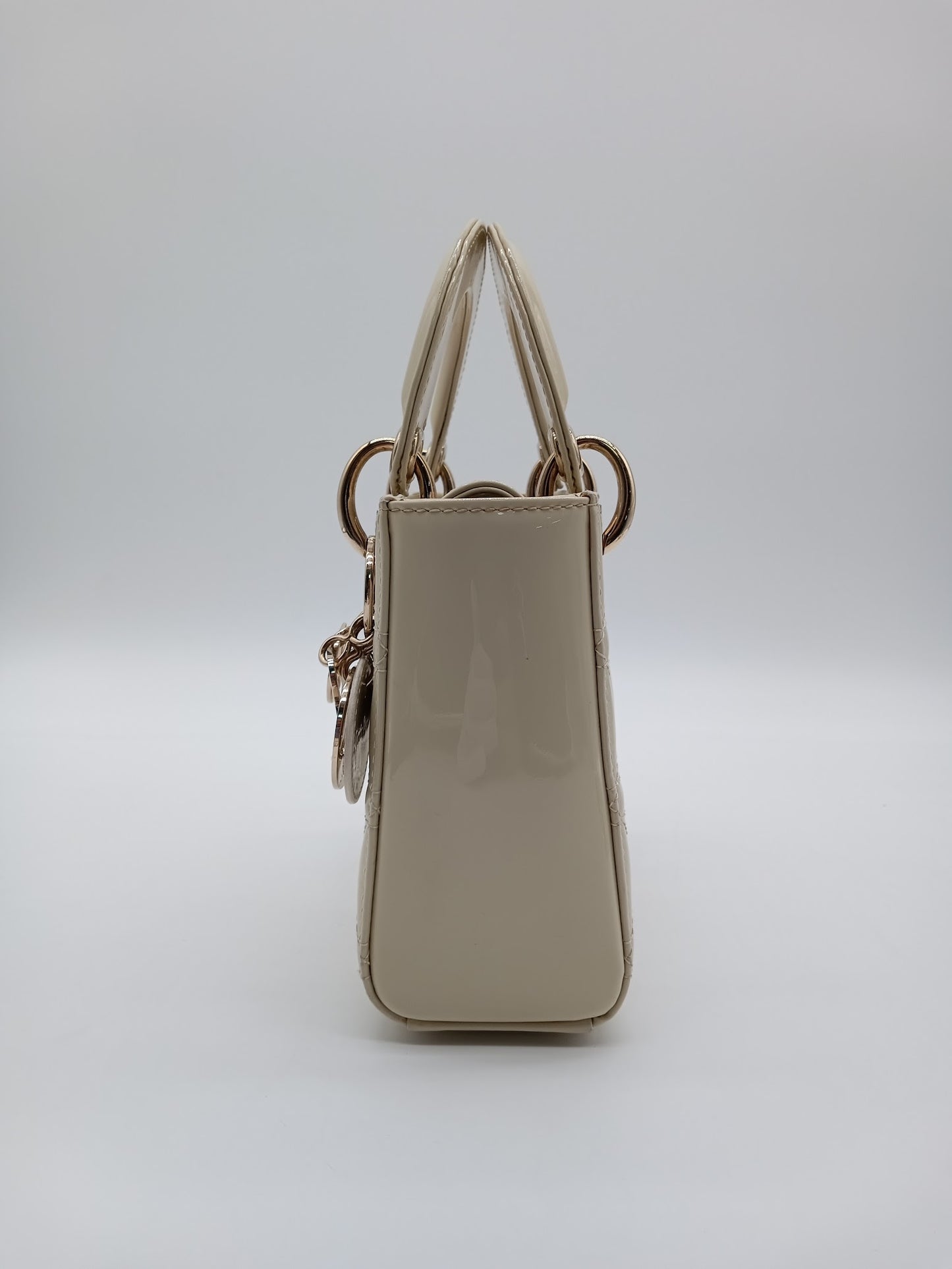 DIOR Lady Dior Patent Mini