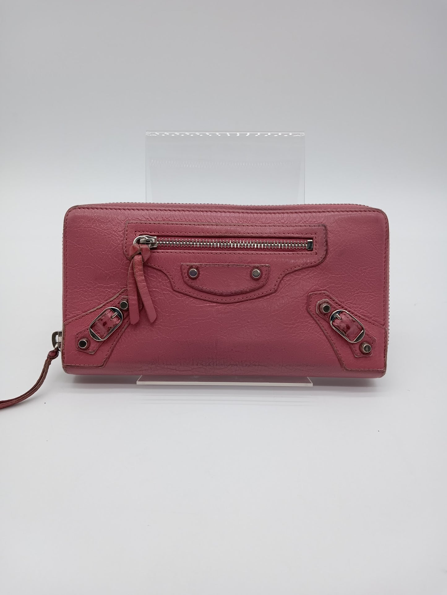BALENCIAGA Classic Continental Zippy Wallet