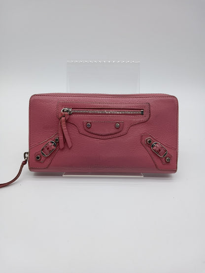 BALENCIAGA Classic Continental Zippy Wallet