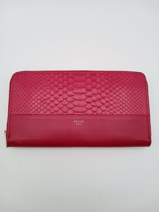 CELINE Phyton Zippy Wallet