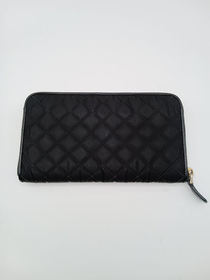 PRADA Nylon Quilted Zippy Wallet
