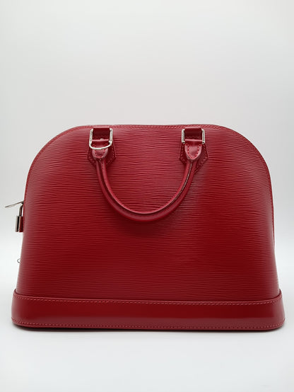 LOUIS VUITTON Epi Alma PM