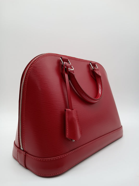 LOUIS VUITTON Epi Alma PM