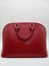 LOUIS VUITTON Epi Alma PM