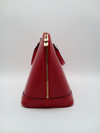 LOUIS VUITTON Epi Alma PM