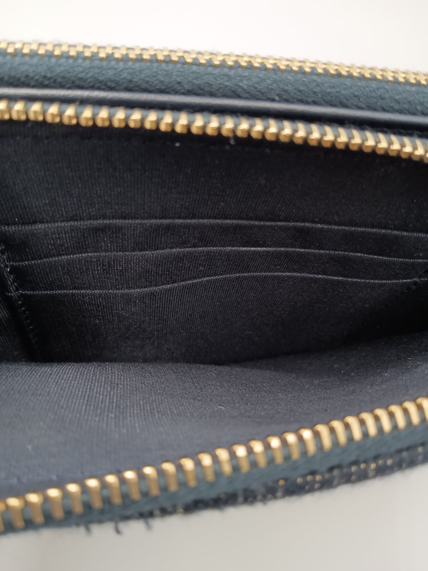 CHANEL Mesh Canvas Deauville Clutch Bag