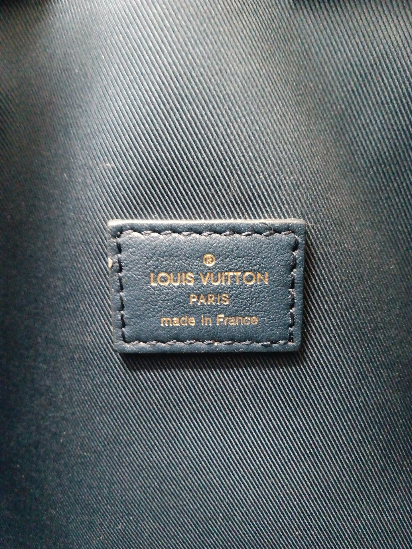 LOUIS VUITTON Denim Trunk