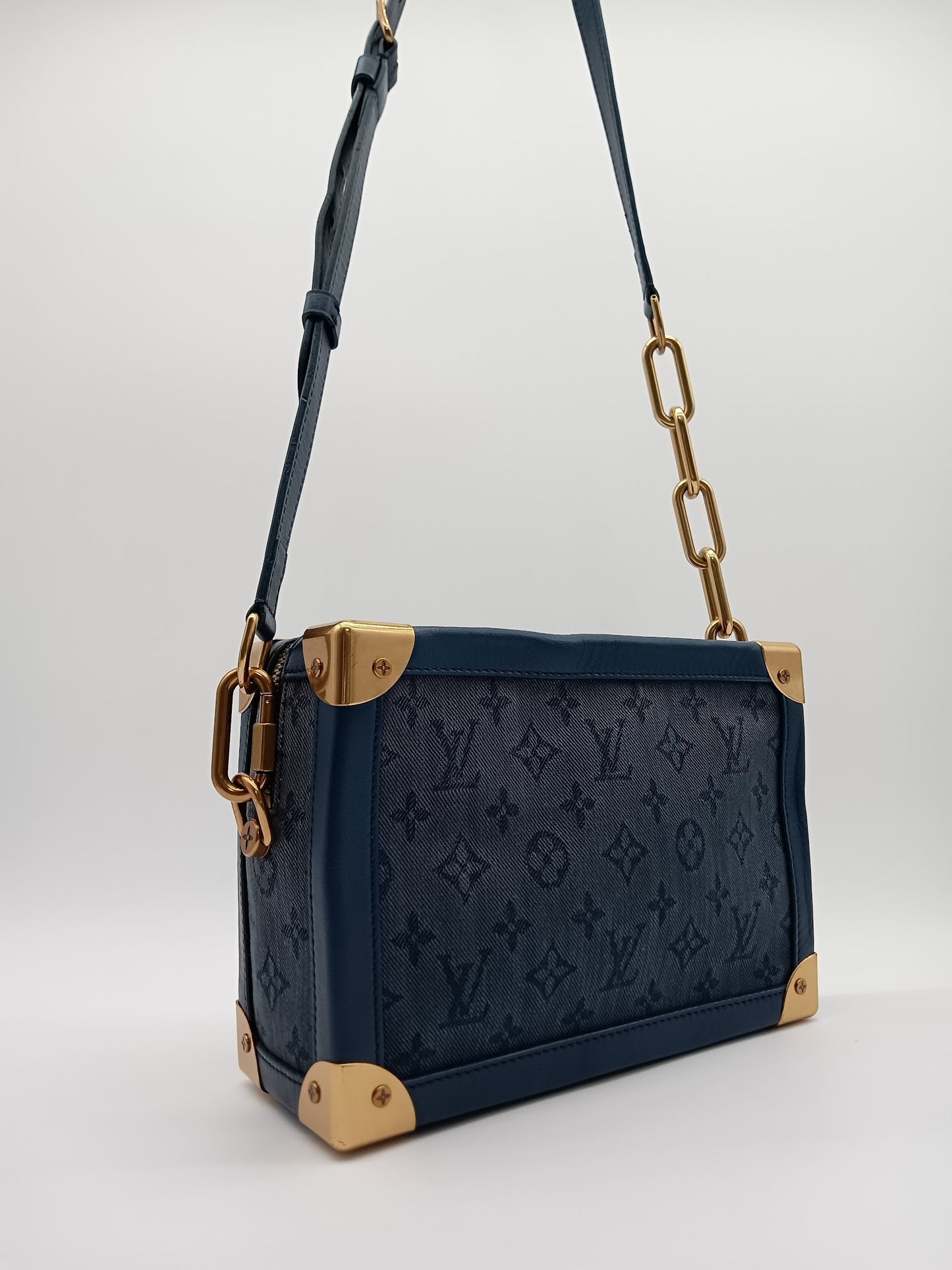 LOUIS VUITTON Denim Trunk