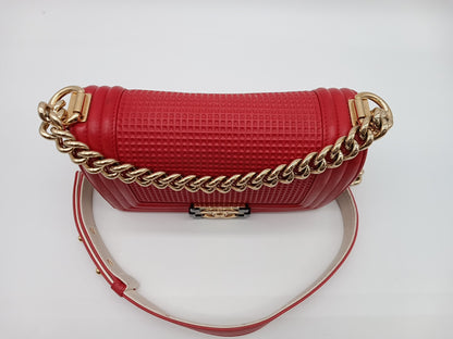 CHANEL Cube Embossed Leboy