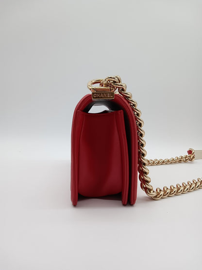 CHANEL Cube Embossed Leboy