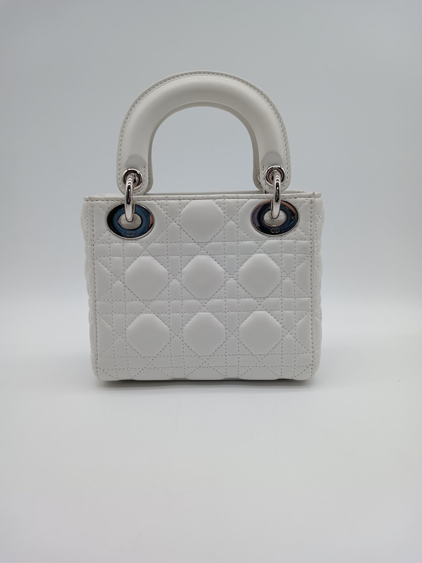 DIOR Lambskin Lady Dior Cannage Mini
