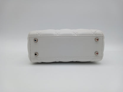 DIOR Lambskin Lady Dior Cannage Mini