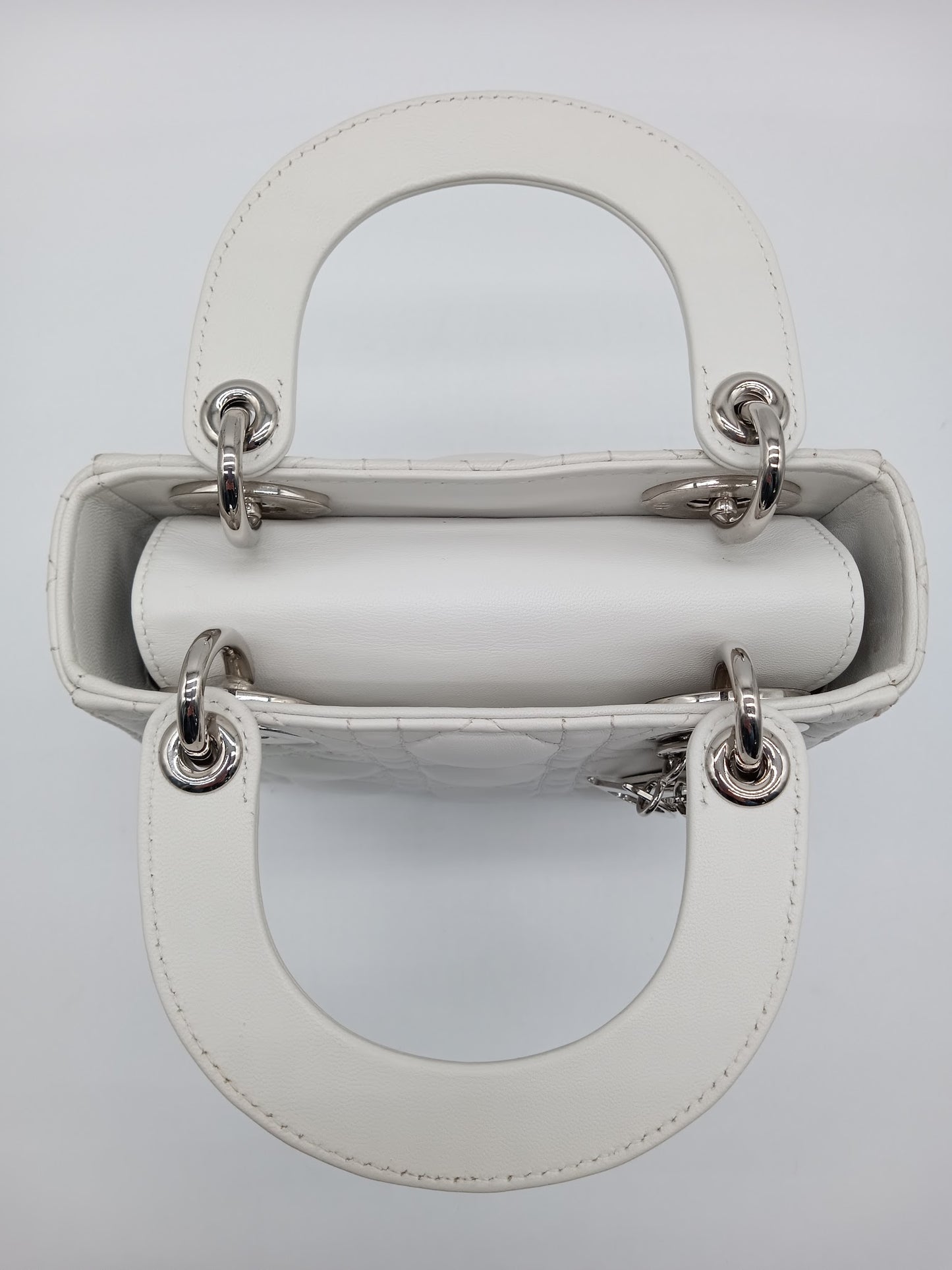 DIOR Lambskin Lady Dior Cannage Mini