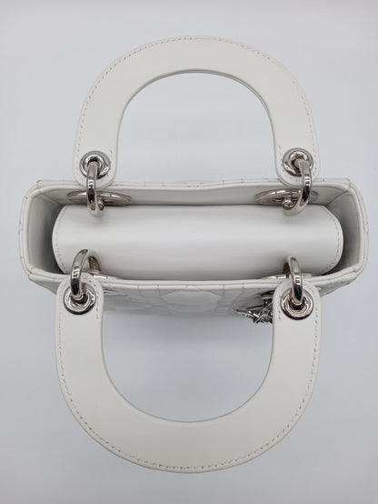 DIOR Lambskin Lady Dior Cannage Mini