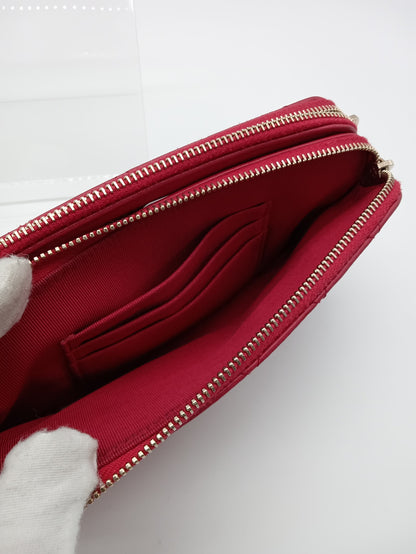 CHANEL Lambskin Double Zip WOC