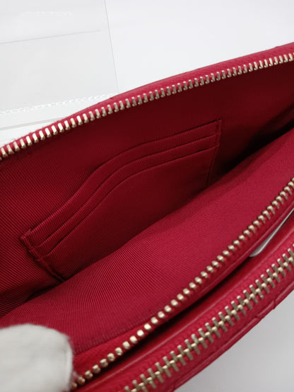 CHANEL Lambskin Double Zip WOC