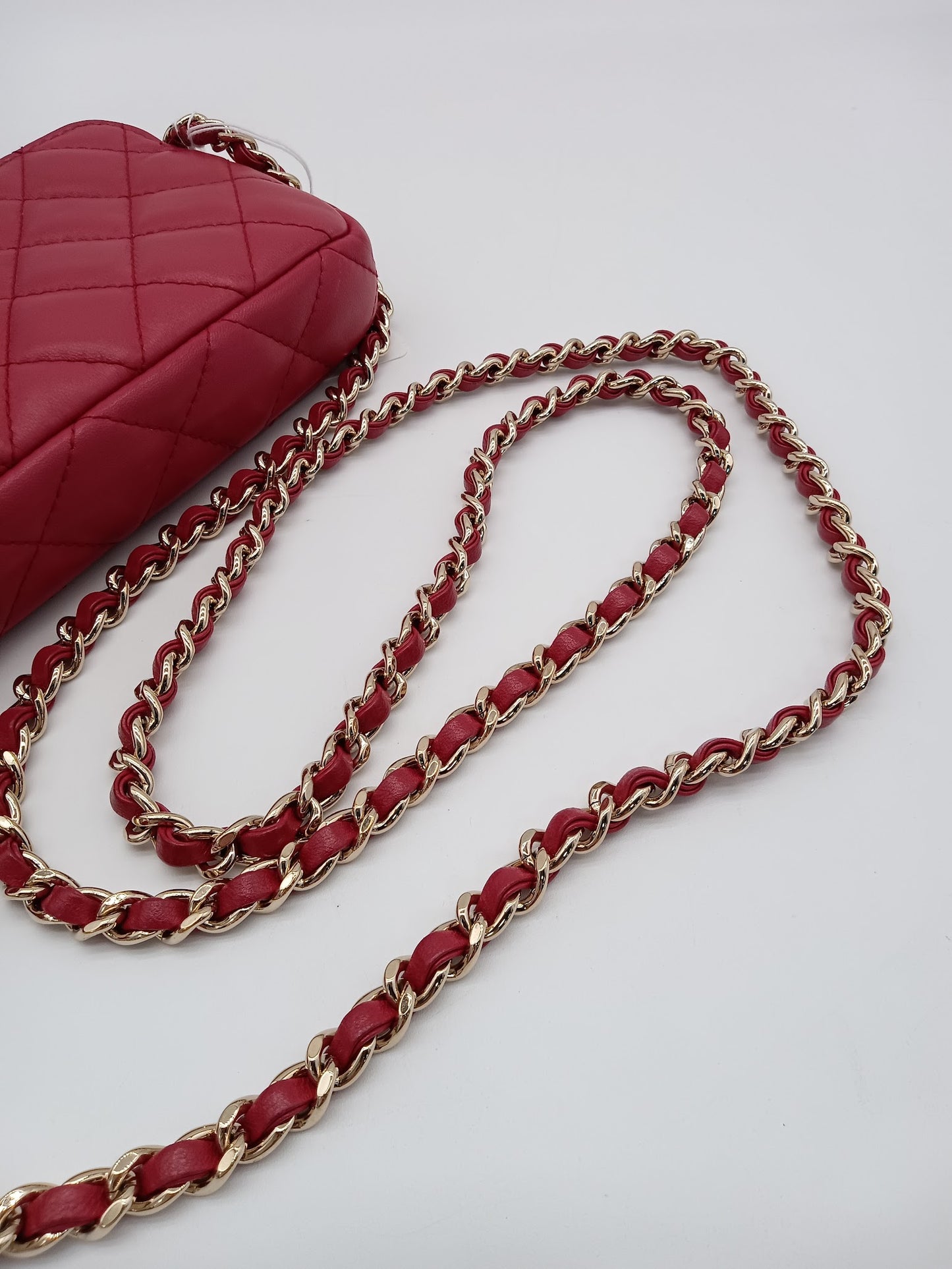 CHANEL Lambskin Double Zip WOC