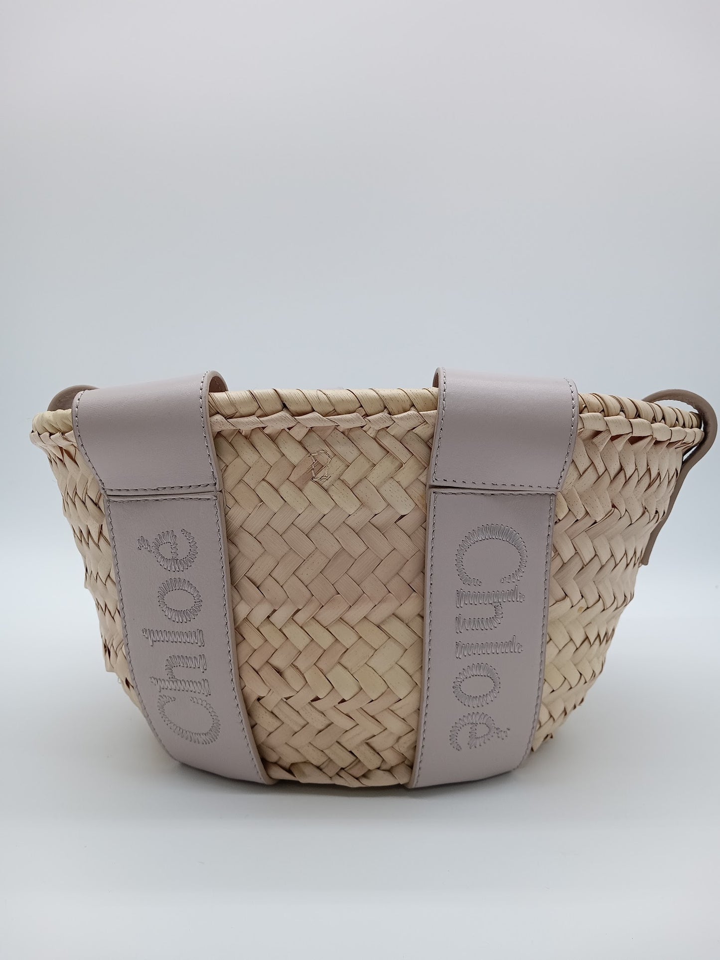 CHLOE Sense Raffia Tote